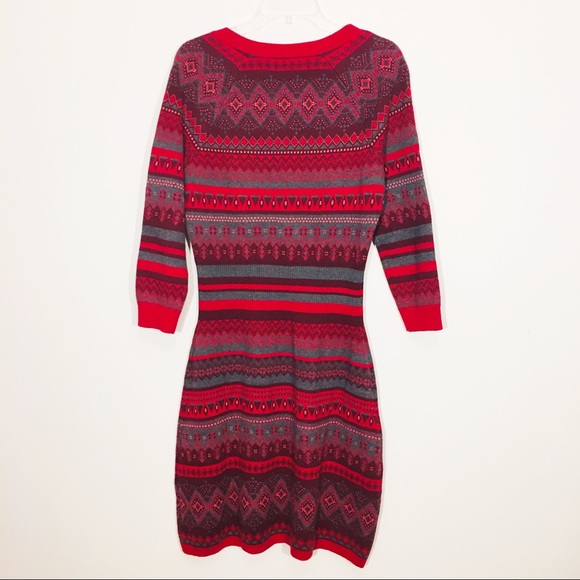 Athleta Nordic Sweater Dress M - Picture 2 of 5